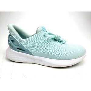 Kizik Athens Hands Free Mens 9 Womens 10.5 Blue Green Shoes Comfort Sneakers